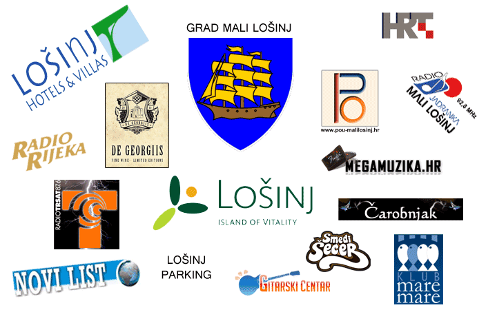 Sponzori 7. Jazz festivala Lošinj